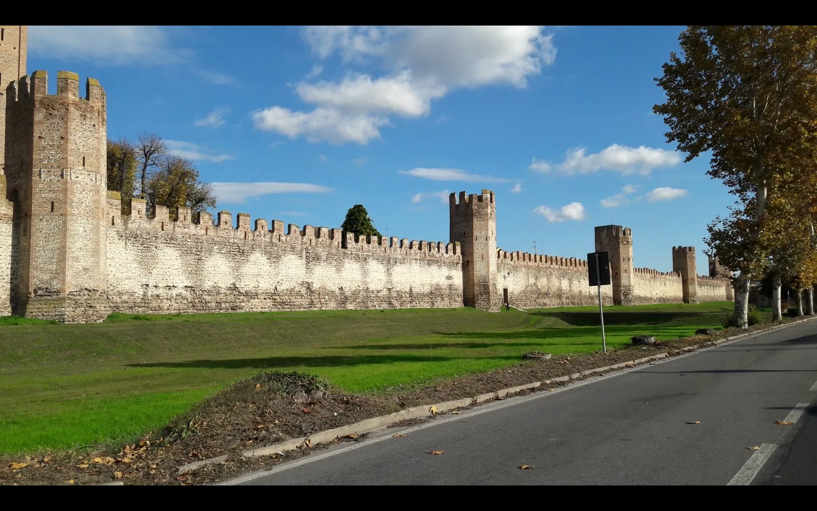 The walled city of Montagnana