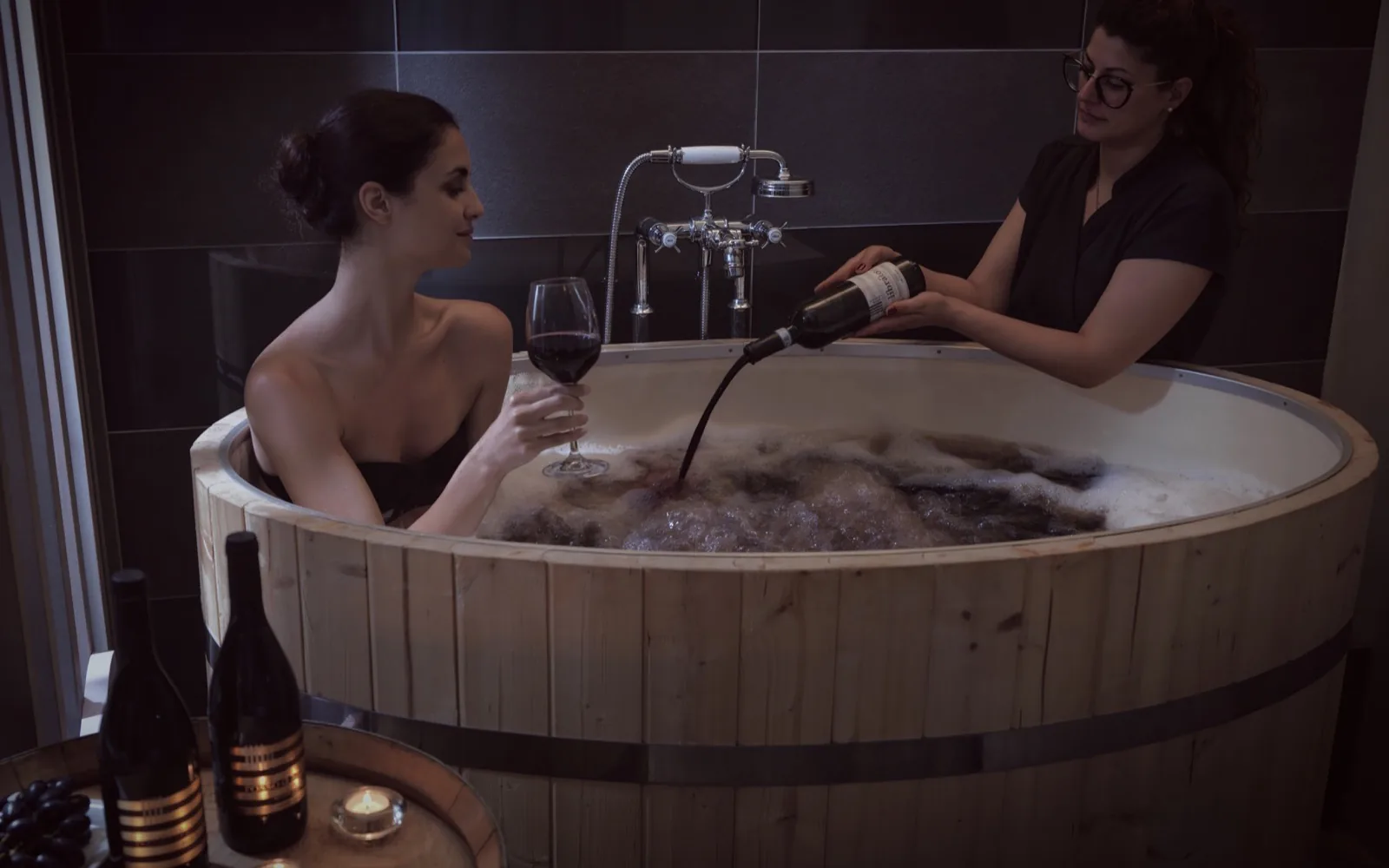 altarocca wine resort bagno nel vino
